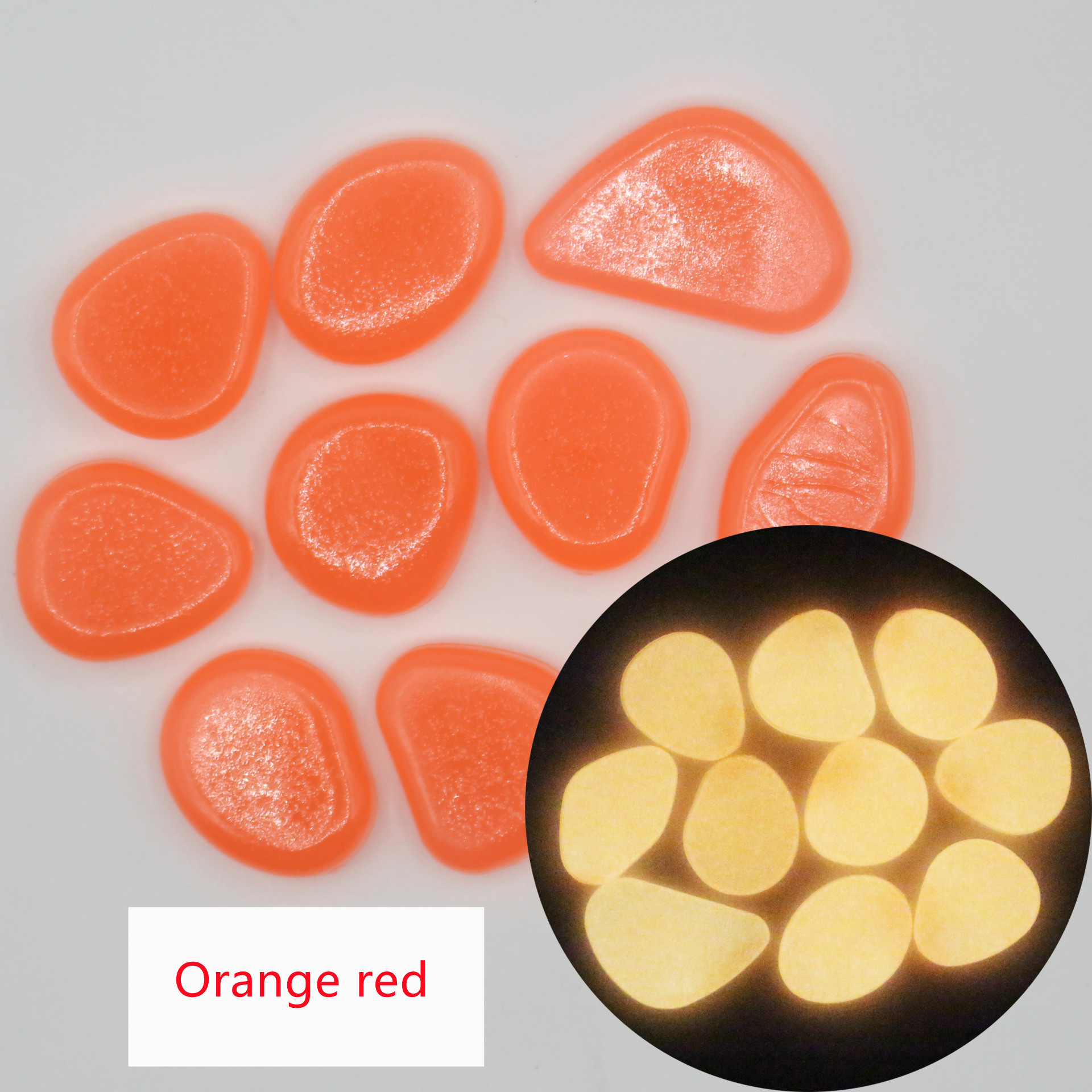 Luminous Decorative Pebbles – 100 Pieces – product view 4