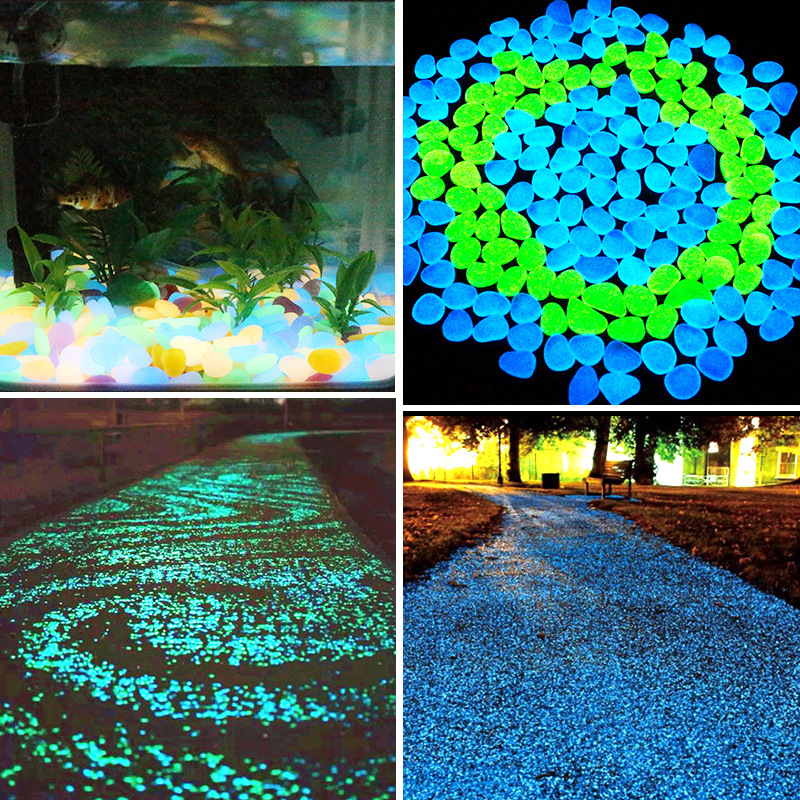 Luminous Decorative Pebbles – 100 Pieces – product view 9