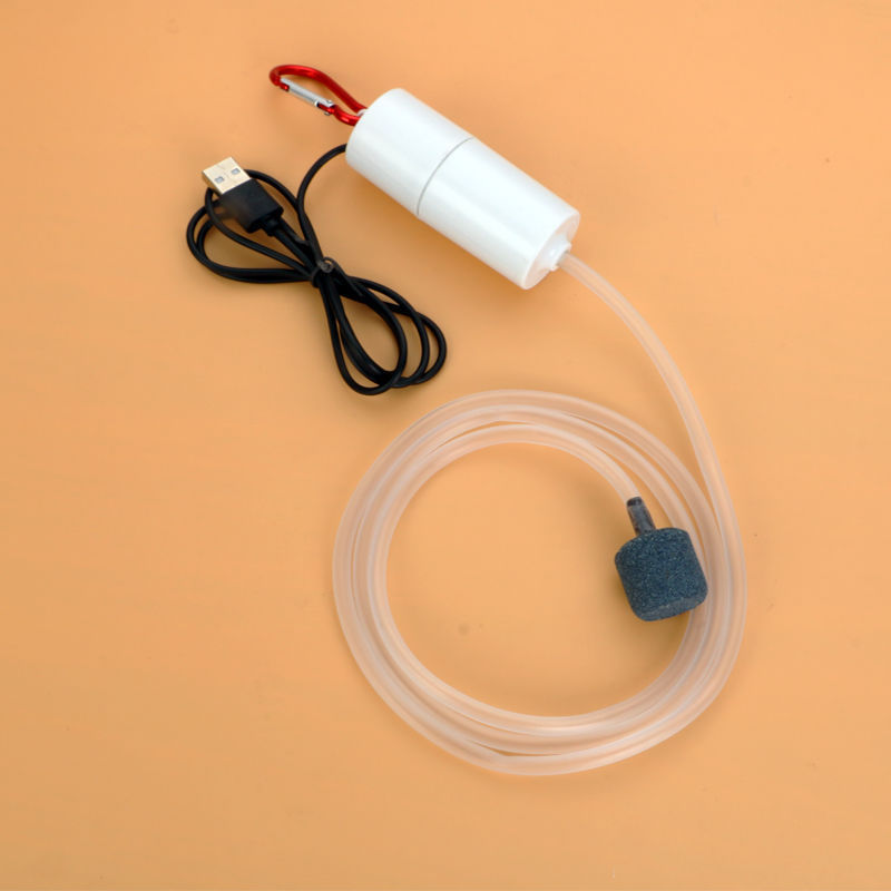Portable USB Aquarium Air Pump – 2 W – product view 2
