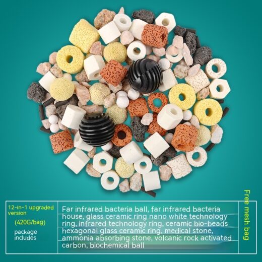 Ceramic Aquarium Filter Media – 420 g Multi-Format