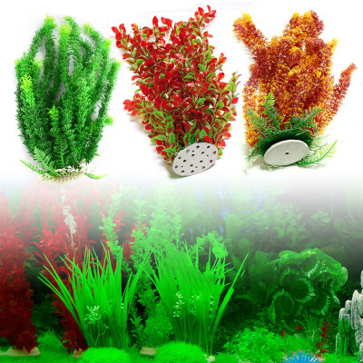 Tall Artificial Aquarium Plant – 45–49 cm