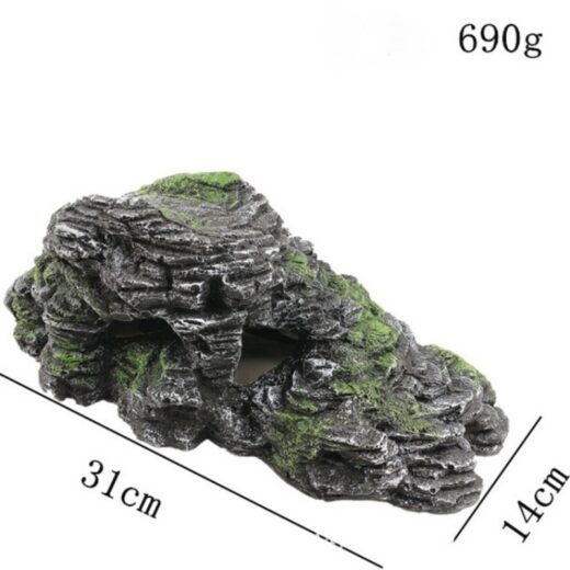 Resin Turtle Basking Rockery Platform