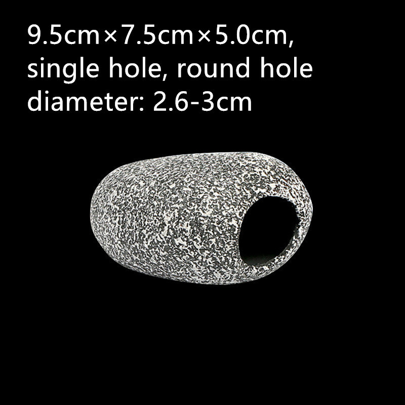 Ceramic Aquarium Shrimp Shelter Stone – 4 Sizes – product view 6