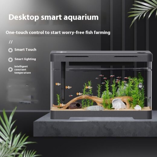 Transparent Acrylic Desktop Fish Tank – 300–450 Models