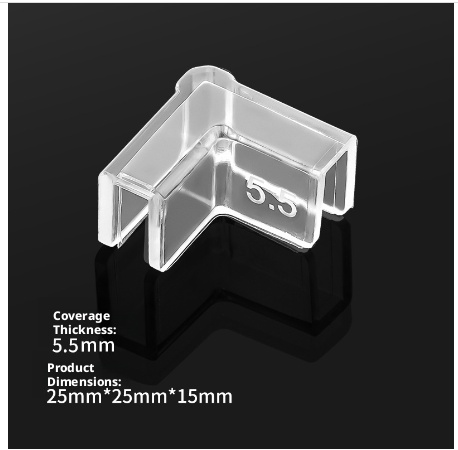 Transparent Aquarium Corner Protectors