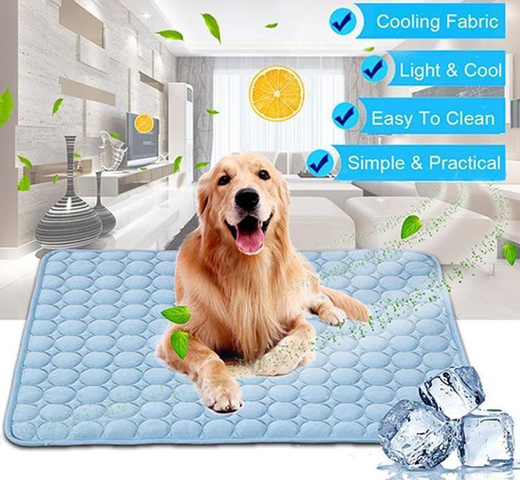 Pet Dog Cat Ice Silk Cold Nest Pad For Cooling In Summer - Image 2