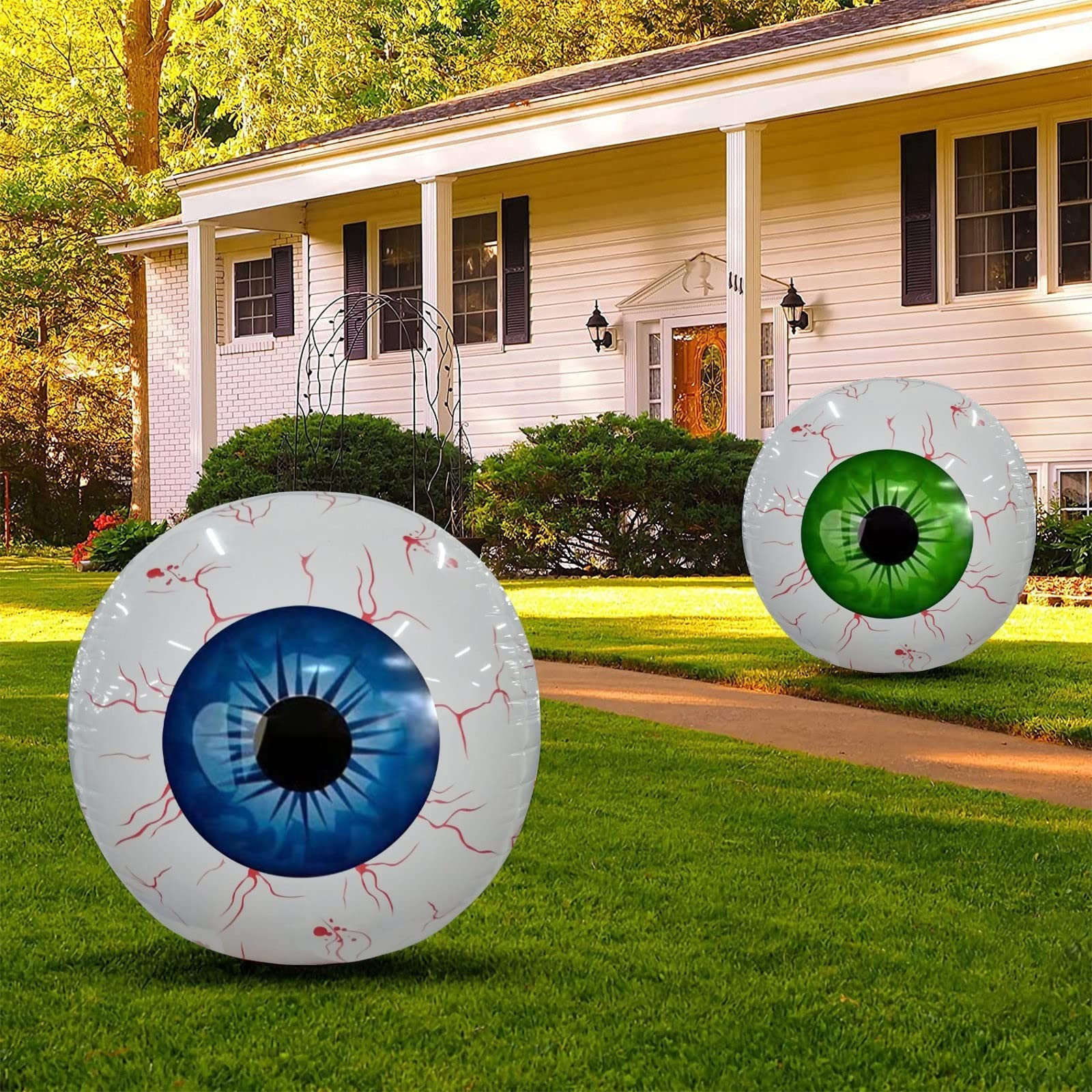 Halloween Eyeball Balloon Halloween Inflatable - Image 6