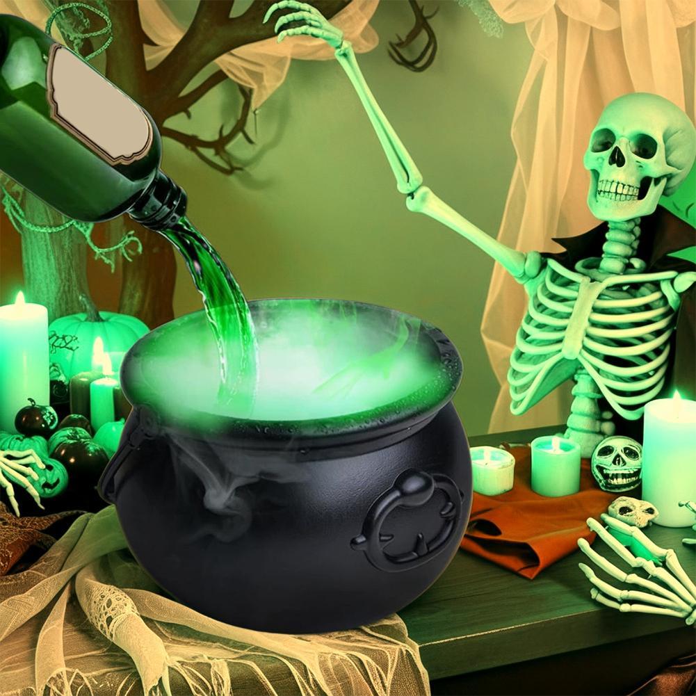 Halloween Black Wizard Bowl Magic Float Bottle And Diffuser Indoor Home Bar Magic Party Horror Ghost Props Halloween Decoration - Image 2