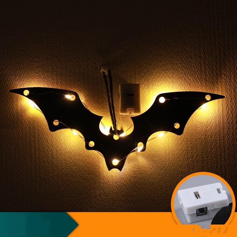 Halloween LED Decorative Lights Luminescent Spider Listing Home Decor Lamp - Image 9