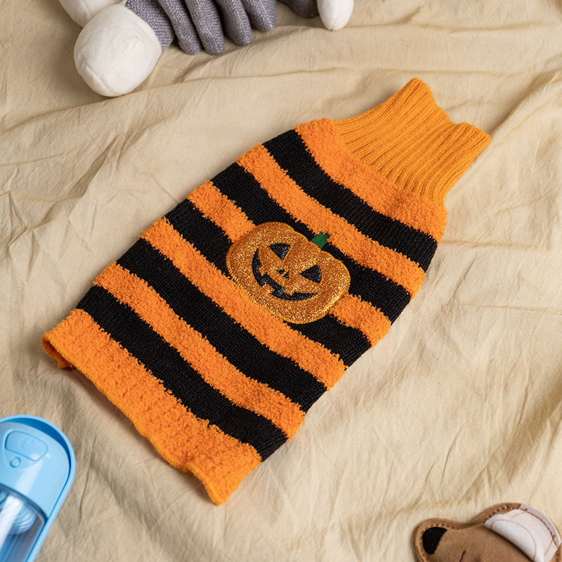 Halloween Dog Sweaters Pet Costume Teddy Warm Leisure Sweater Cosplay Clothes For Dogs Pets Outfits - Image 5