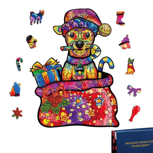 Fashion Halloween Christmas Owl Alien Wooden Jigsaw Puzzle Animal Jigsaw Puzzle