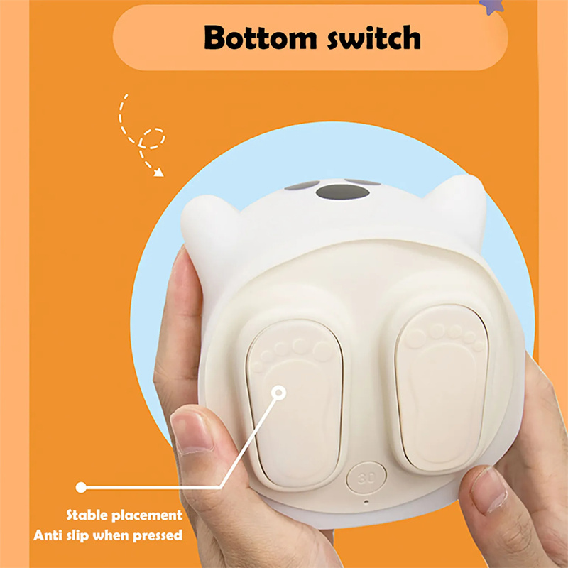 Home Decor Silicone Night Light Bedside Table Lamp LED Touch Sensor Lamp For Girl Bedrooms Living Room Decoration Kids Birthday Gift Halloween Decorations - Image 7
