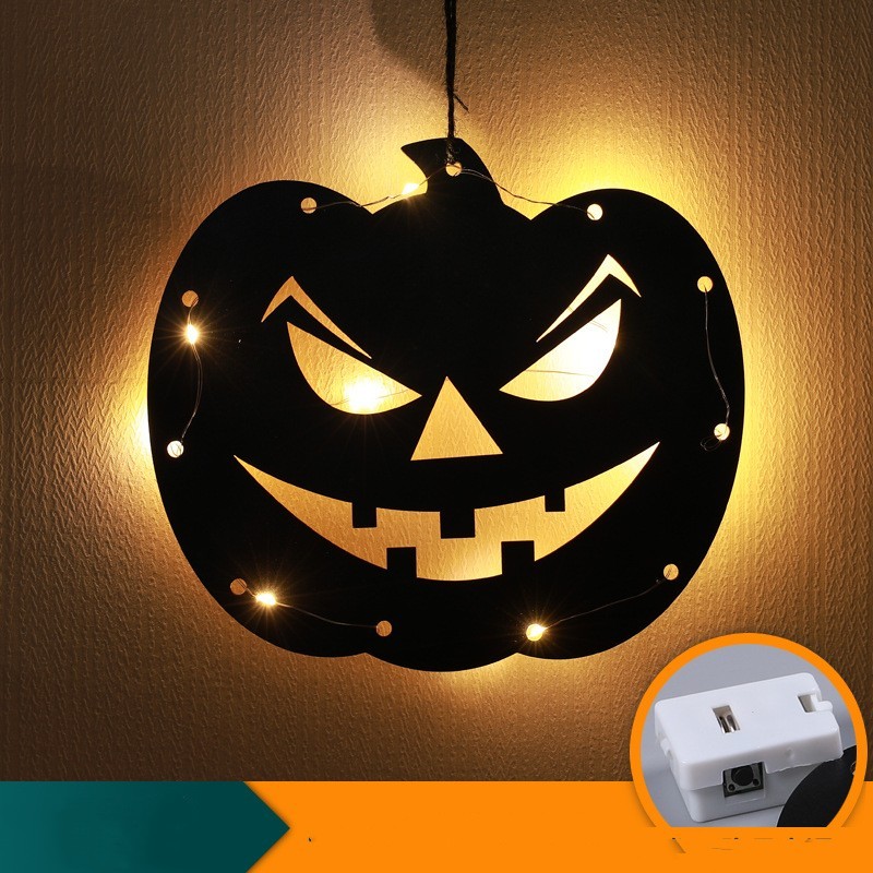 Halloween LED Decorative Lights Luminescent Spider Listing Home Decor Lamp - Image 4