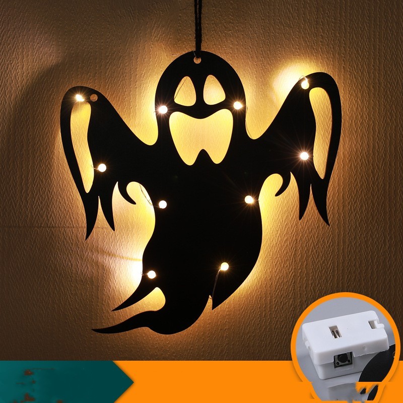 Halloween LED Decorative Lights Luminescent Spider Listing Home Decor Lamp - Image 6