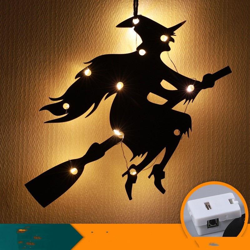 Halloween LED Decorative Lights Luminescent Spider Listing Home Decor Lamp - Image 7