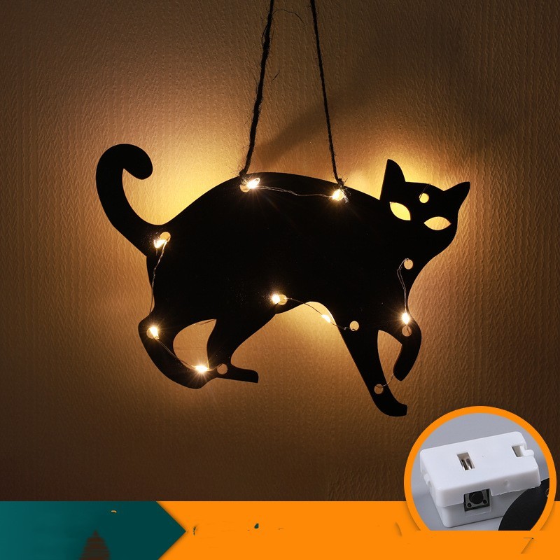 Halloween LED Decorative Lights Luminescent Spider Listing Home Decor Lamp - Image 8